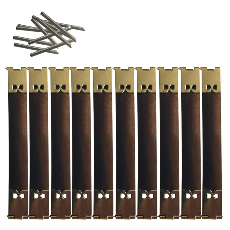 340D 10 Pieces Practical Metal Frame Kiss Clasp Shrapnel Mouth Accesories For DIY Purse And Bag Crafting Projects