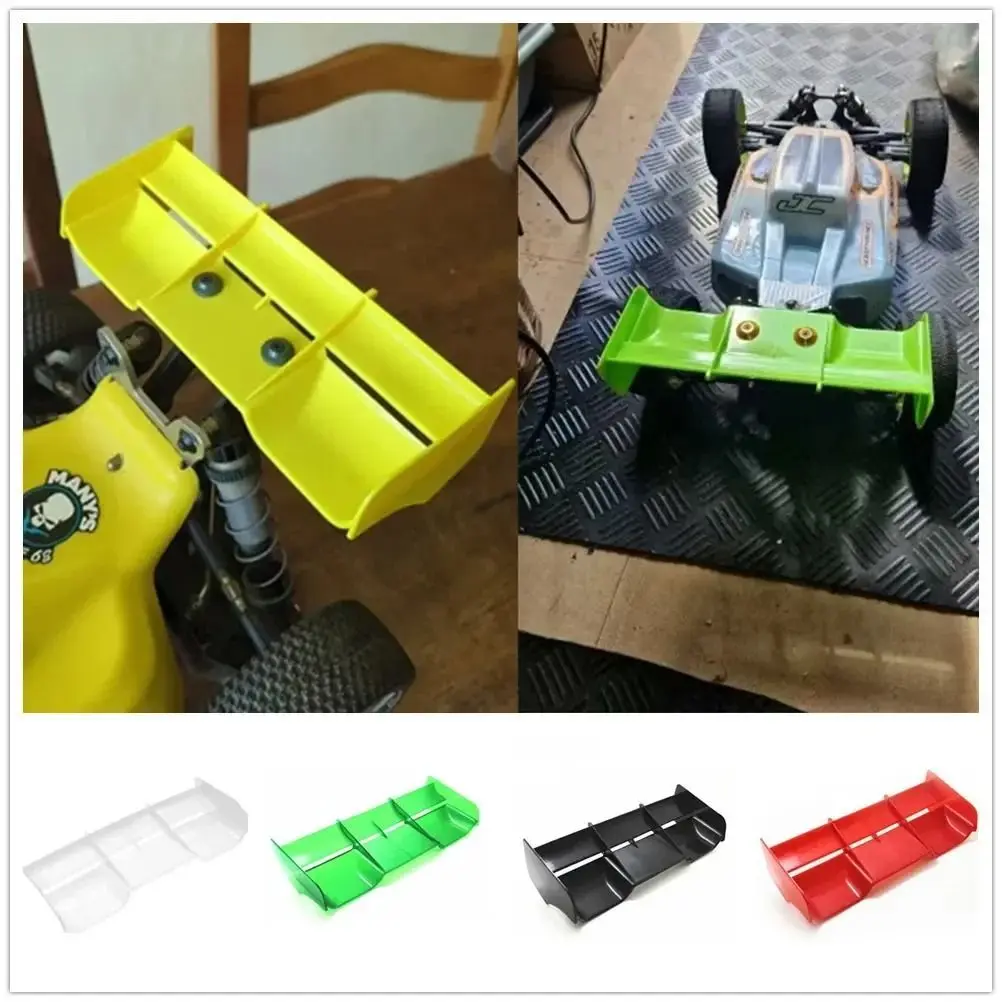 Soft Plastic Rear Wing Spoiler 1/8 1/10 for RC Buggy Truck HSP 94106 94107 94166 S279 Off Road Upgrade Parts