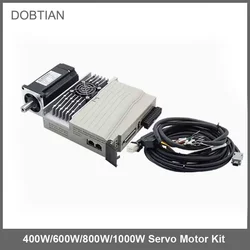 60ST 400W 600W 80 AST 750 1KW 220V Kit servomotore Ac con Encoder assoluto magnetico a 17bit + Driver T3D 20A per incisore CNC