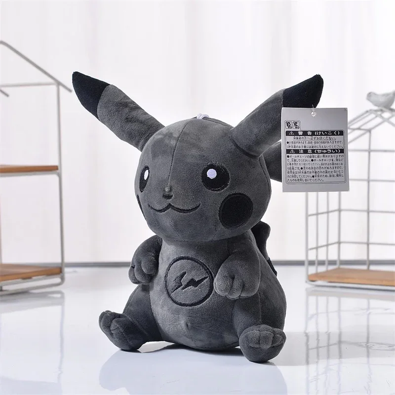Pokemon Dark Lightning Graffiti Pikachu Pichu Cute Cartoon Anime Figure Stuffed Plush Dolls Toys Girl Kids Birthday Xmas Gifts