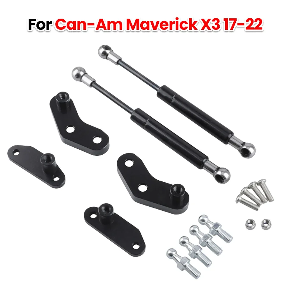 

Door Opener Kits Anodized Black Stable Spring Front Or Rear Car Slow Down Support Rod Aluminum for Can Am Maverick X3 2017-2022