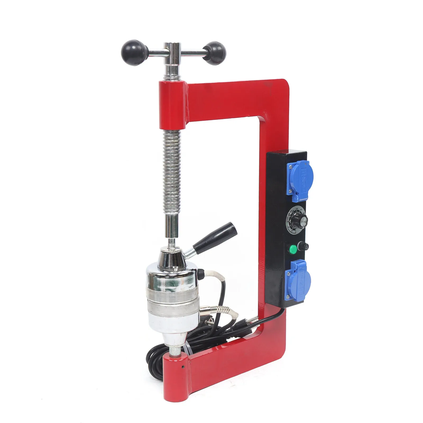 Tire Patch Repair Tool Kit Spot Hot Vulcanizing Machine + 6 Mold Car Vulcanizer