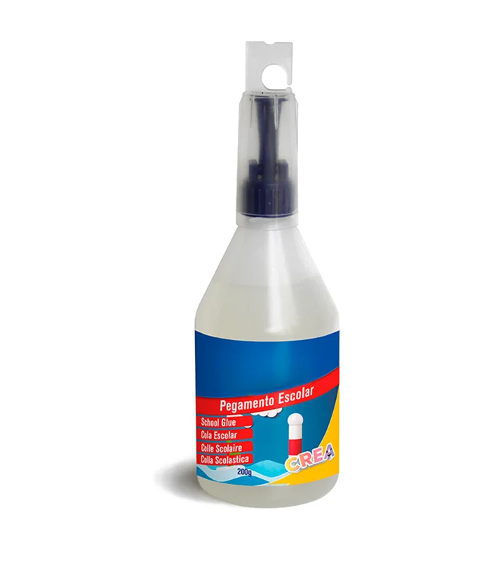 Tradineur 200 gr school glue-suitable for paper, cardboard, photo or wood-quickly paste-non-toxic