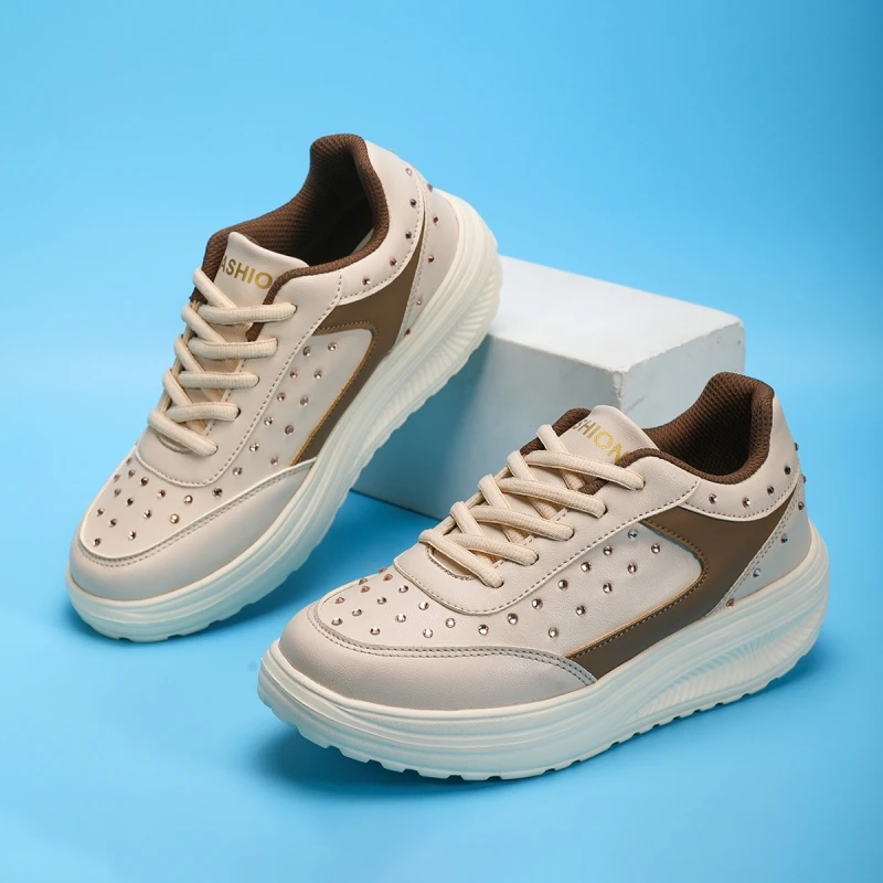 

Лидер продаж весны, женская повседневная обувь, Нескользящие кроссовки на толстой подошве, модная мужская уличная обувь, дышащие кроссовки, износостойкие