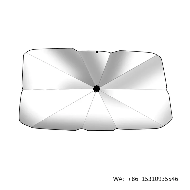 125cm 135cm Retractable Foldable Car UV Cover Front Window Sun Shade with Heat Insulation Interior Protection Pop Shade