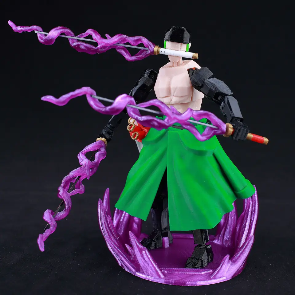 9L3D Hot Dummy 13 Lucky 13 Titan 13 OnePiece Anime Figure Roronoa