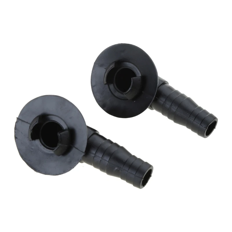 2pcs External Unit Drain Hose Connector Air Conditioner Drain Outlet Connector Elbow Fitting Air Conditioner Repair Tool