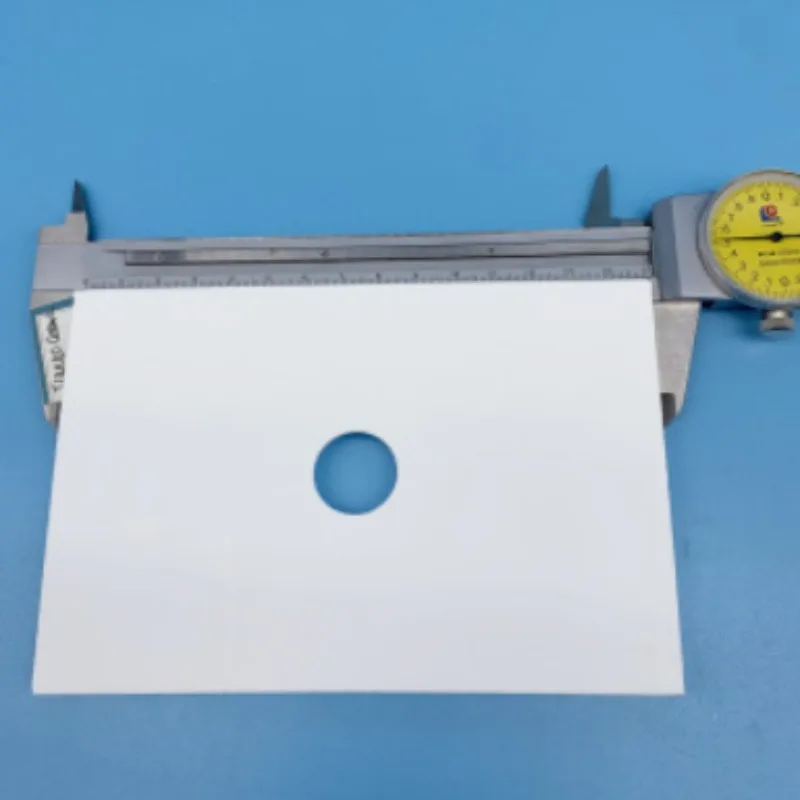 Custom 100x100mm 96 Alumina Ceramic Sheet 1.07mm Insulating Heat Sink High Temp Resistant