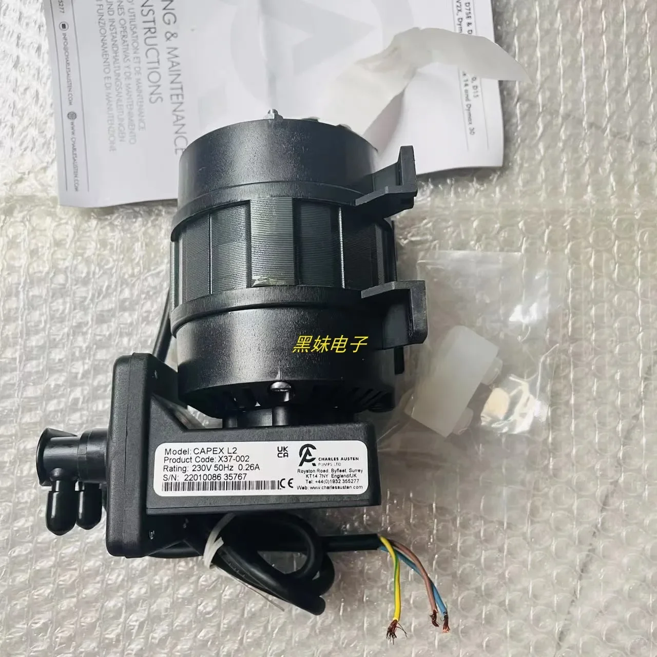 

Spot CHARLES AUSTEN CAPEXL2 capex L2 sampling pump stock X37-002 New original