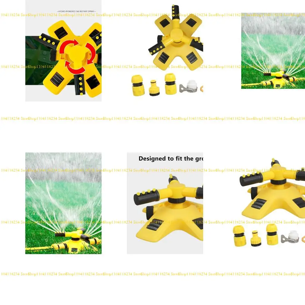 

P9FB Automatic Rotating Garden Sprinkler Expandable System For Large Area Water Distr
