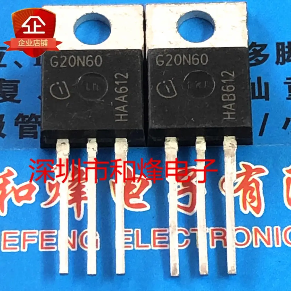 5PCS-10PCS SGP20N60 G20N60TO-220MOS 600V 20A  New And Original On Stock Really Stock Best Quality 