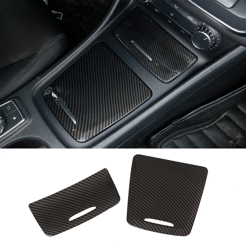 

Upgraded Center Console Storage Box Cover Trim Sticker For Mercedes Benz CLA GLA A Class W176 W177 X156 H247 C117 X117 C118 X118