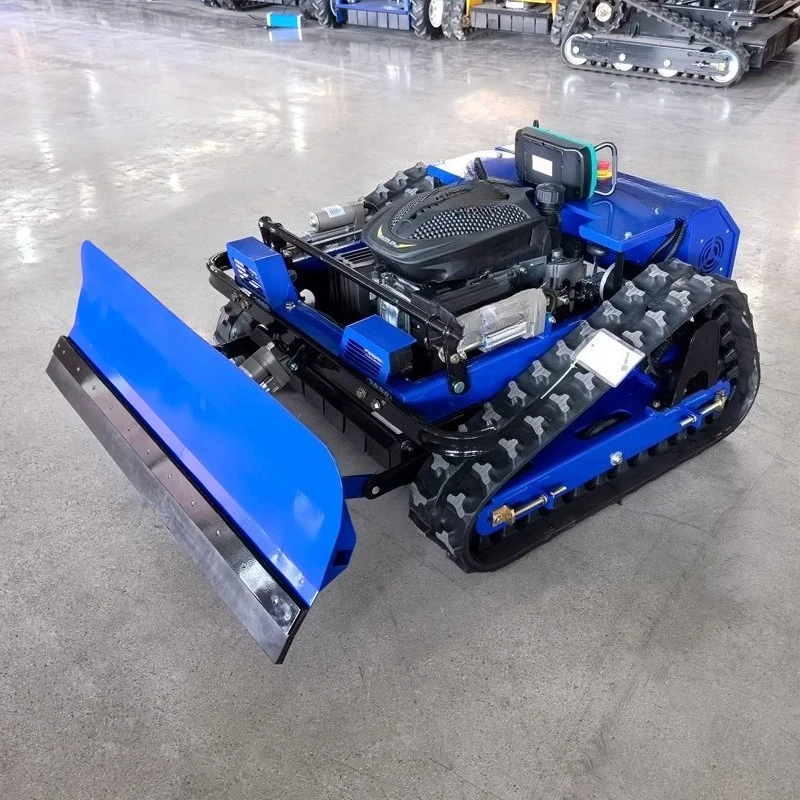 Remote control lawn mower, sloping slope lawn mower, garden engineering efficient weeding