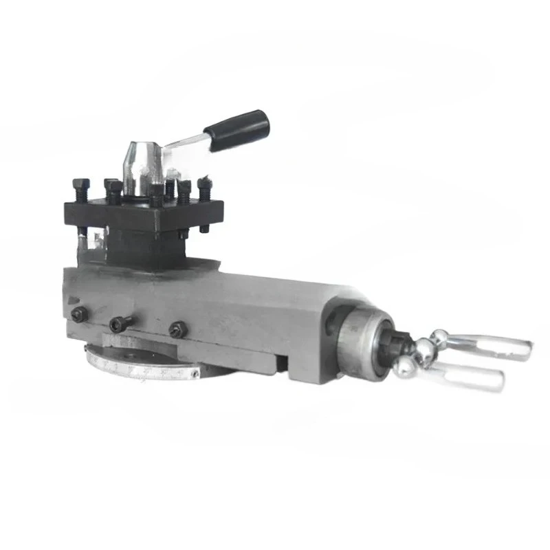 Tool Holder Mini Lathe Accessories Lathe Metal Tool Holder Assembly Small Carriage Tool Holder,Width: 70mm Stroke: 80mm