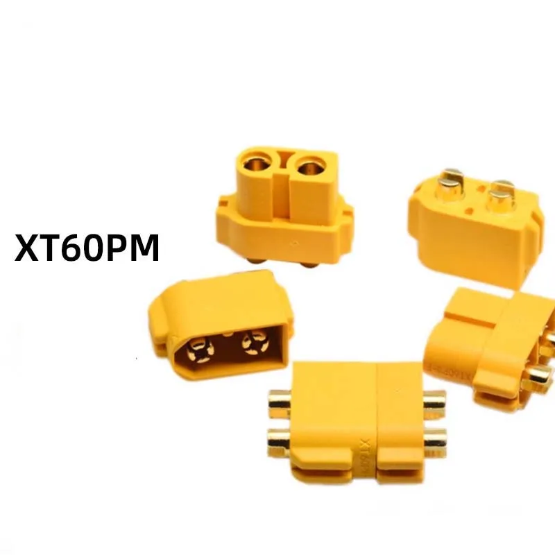 5PCS Amass XT60PM is specifically designed for the T plug interface connector of lithium batteries and PCBS