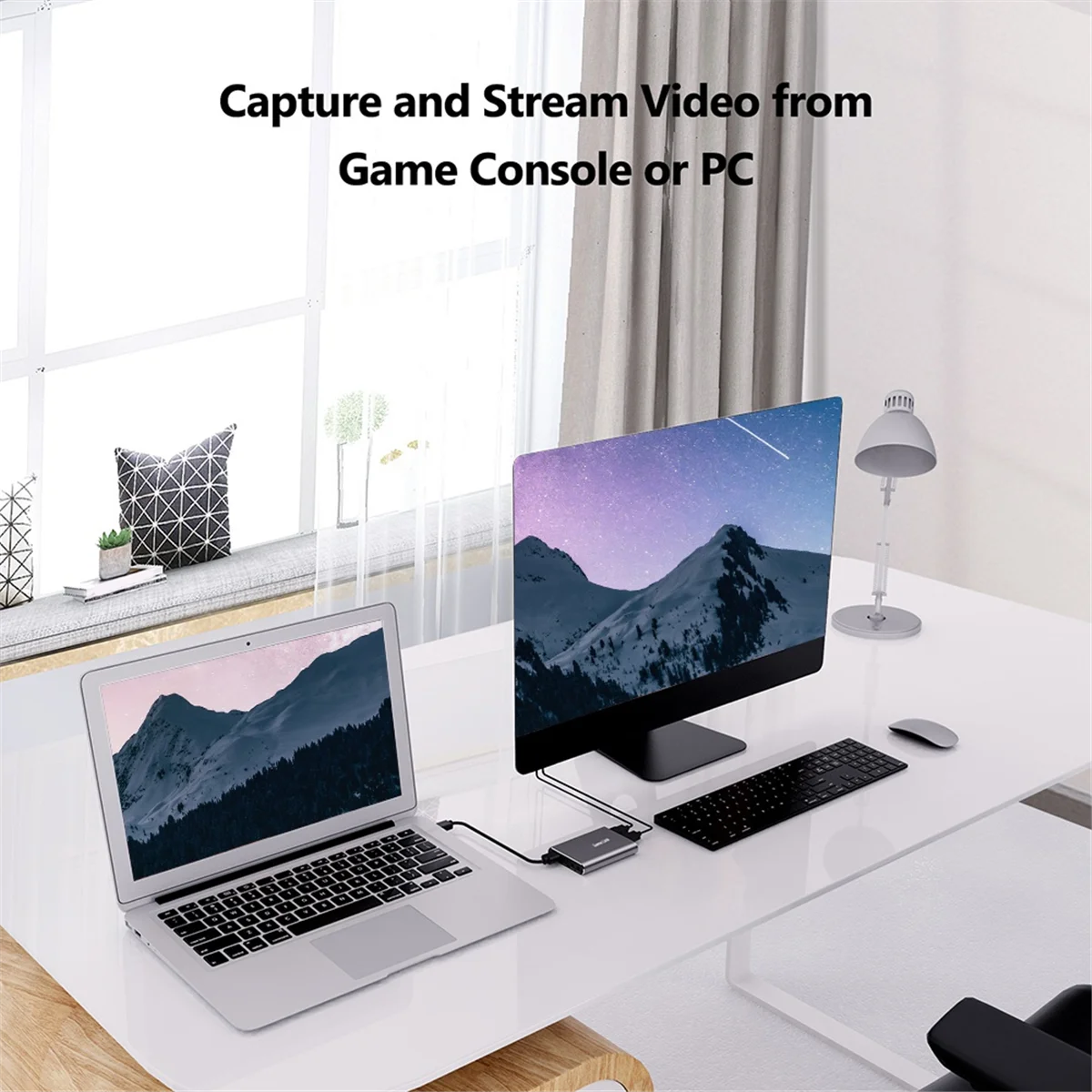 

A43I! -Совместимая карта захвата видео 4K, 60 Гц, пластина USB3.0 UVC YUY2, рекордер, коробка захвата игрового видео для прямой трансляции