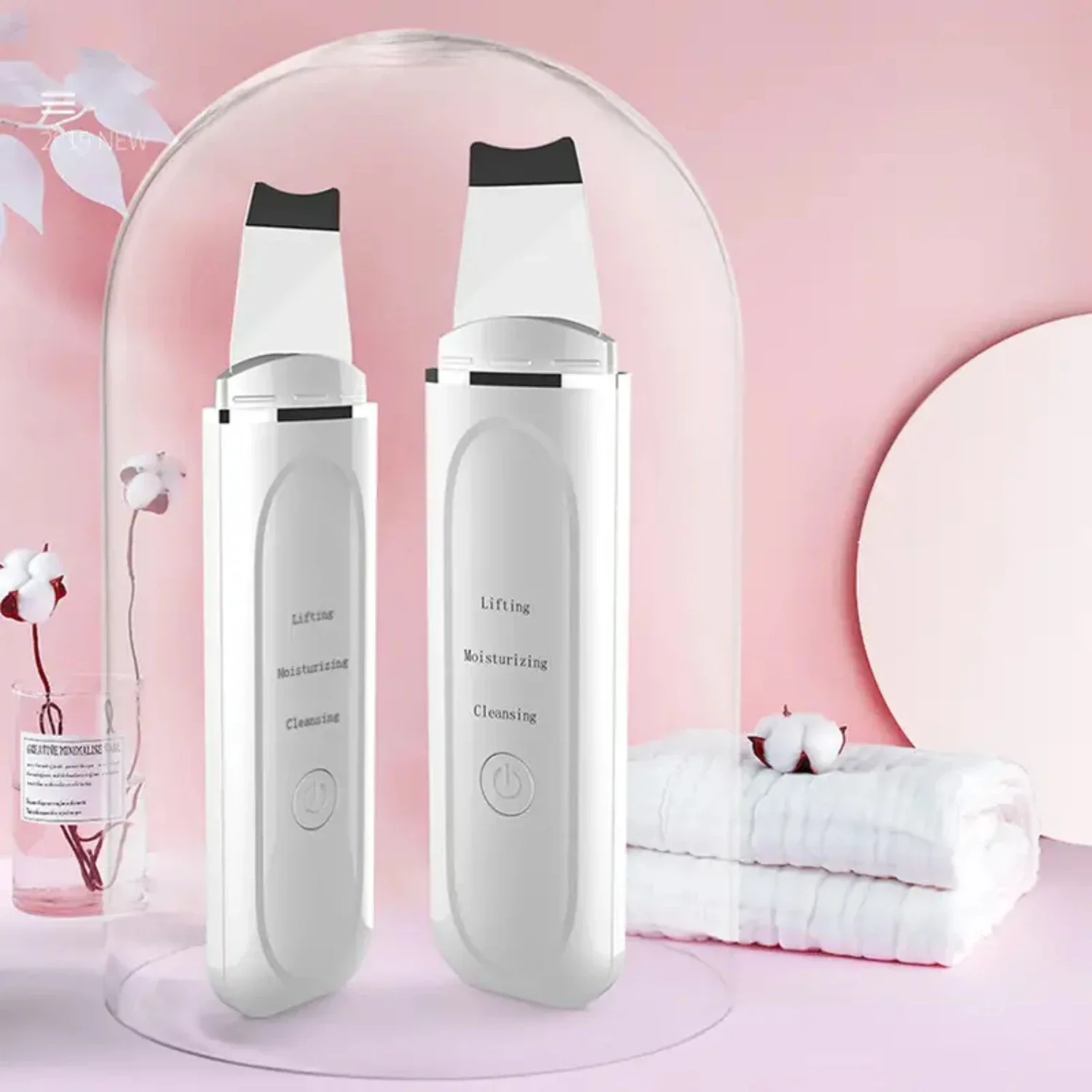 Advanced Ultrasonic Electric Facial Skin Scrubber for Deep Cleansing and Exfoliation at Home - Rejuvenate Your Skin with this Ul