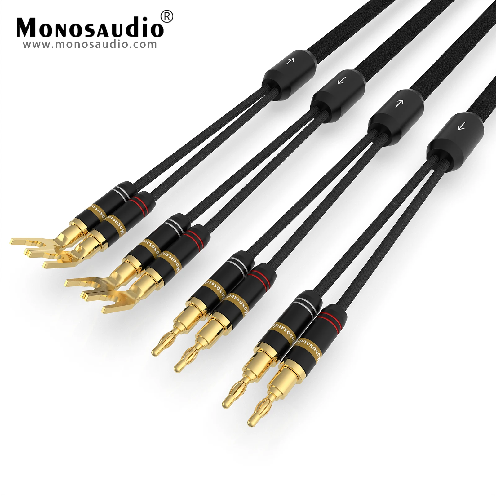 

Monosaudio S801 Hifi Audio 5N OFC Audiophile Loudspeaker Cable ,Hi End Speaker Wire ,Audio Video Line