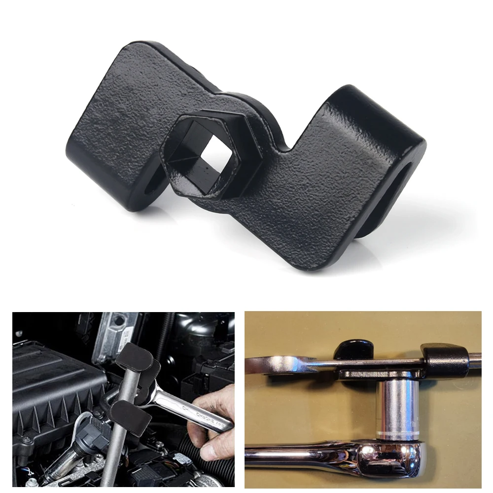Wrench Extender Adapter Wrench Extender Tool Bar Set Universal 1/2inch Drive Breaker Bar Extender Wrench Extension Hand Tool