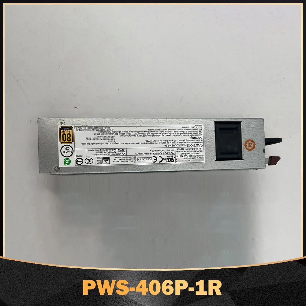 For Supermicro 400W 1U Redundant Power Supply PWS-406P-1R