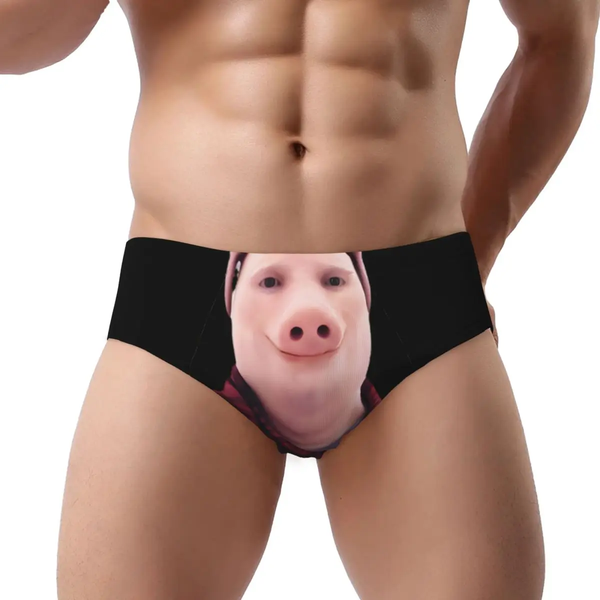 الرجال المخصص جون بورك يدعو سراويل داخلية الذكور تنفس ملخصات الملابس الداخلية #1