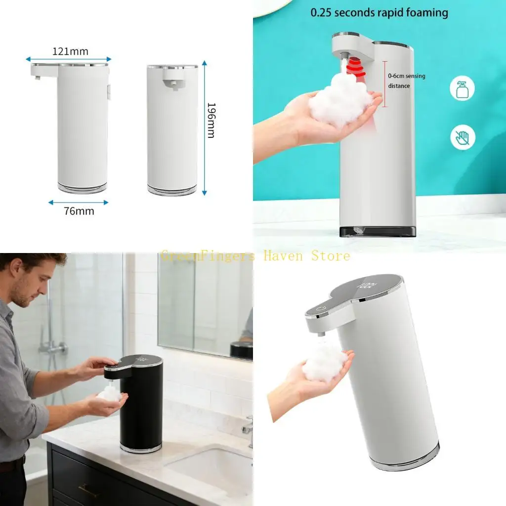 

F68D Motion Activated Liquid Soap Dispenser 1200mAh Rechargeable Simple Installation No equipment Required