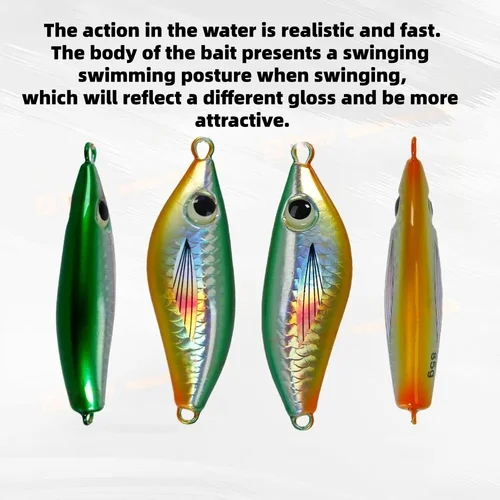 Imagen 2 del producto 5 uds nuevo pequeño Butterball plantilla de pesca de Metal señuelos 45g 65g 85g100g Shore Casting Jigging cuchara señuelo brillo señuelo de pesca de agua salada