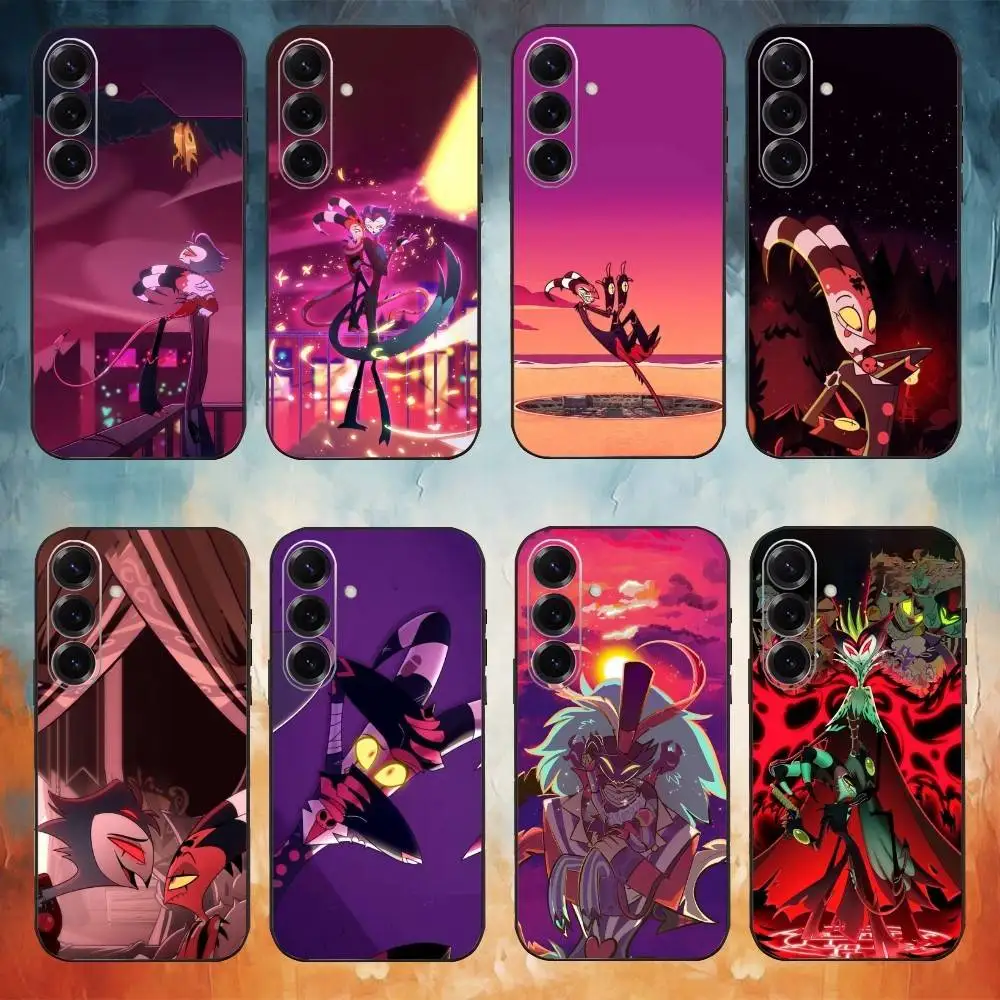 H-Helluva Boss Anime  Phone Case For Samsung Galaxy A73,A72,A71,A70,A53,A52,A51,Others Soft Black Cover