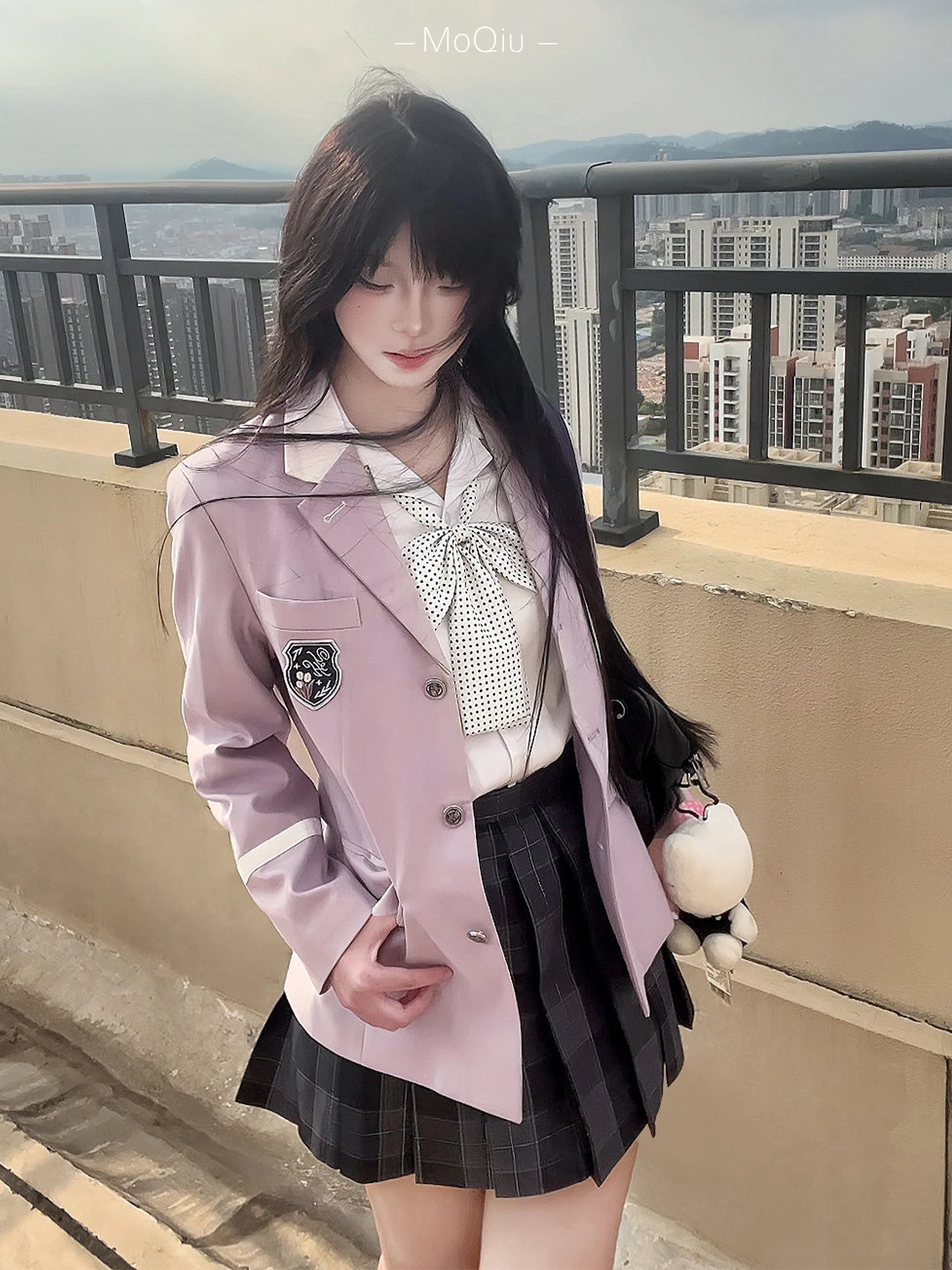 Herfst JK Uniform Taille-Cinching Blazer Origineel Ontwerp Japanse Stijl College Stijl Top Jas Vrouwen 2025, Nieuwe Blazer Vrouw