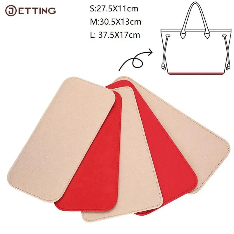 1PCS Felt Base Shaper Perfect For LV Neverfull Hangdbag Bag Bottom Support Thicken 3size