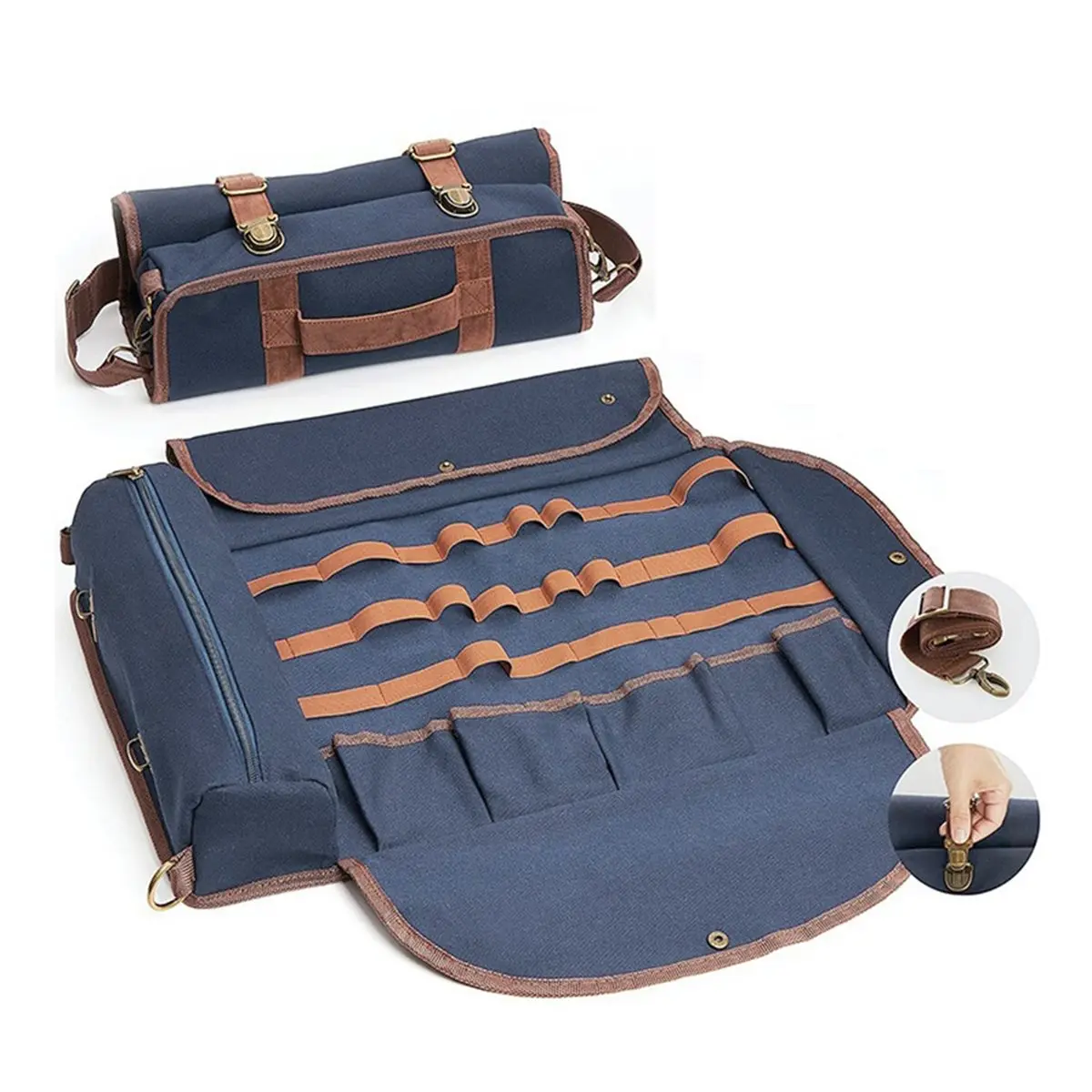 New Bartending Toolkit, Multi-Functional Bartending Bag, Outdoor Portable Single Shoulder Bag, Travel Bartender Kit Bag