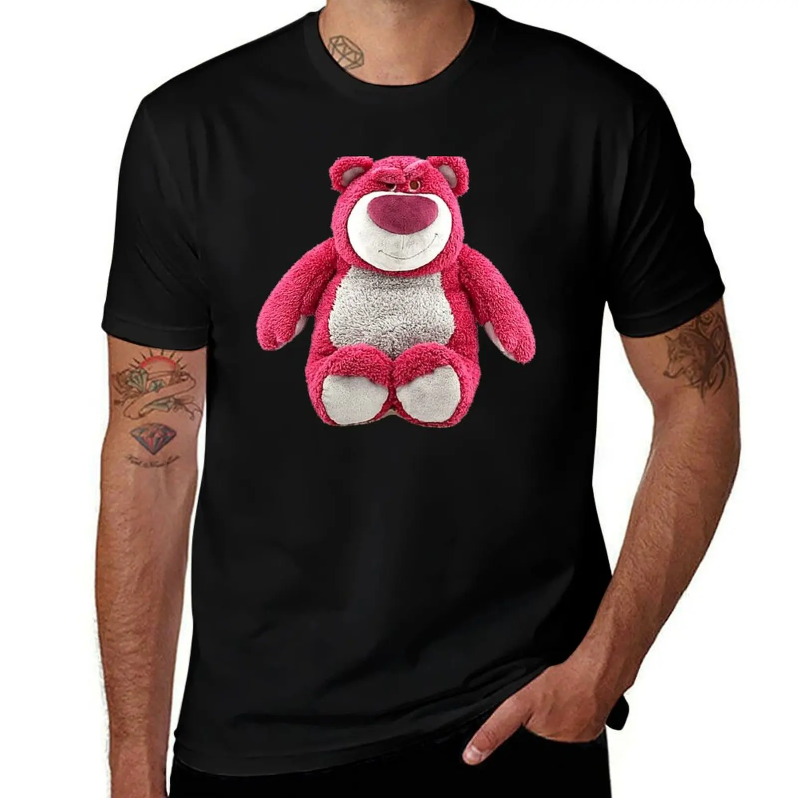 

Lotso Huggin Bear T-Shirt T-shirts man aesthetic clothes street wear vintage anime shirt clothes for men
