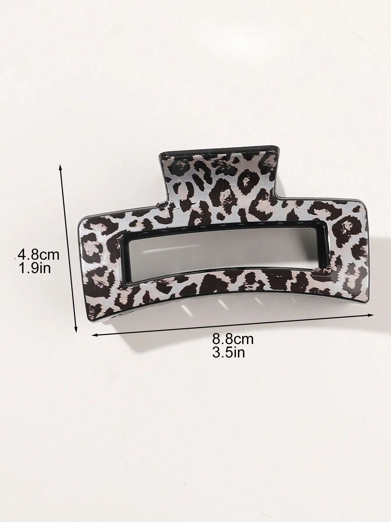 3 Stück Haarklammern im Leopardenmuster-Design, 8,9 cm lange Haarklammern, modischer Vintage-Haarschmuck für Frauen und Mädchen – Detail 10