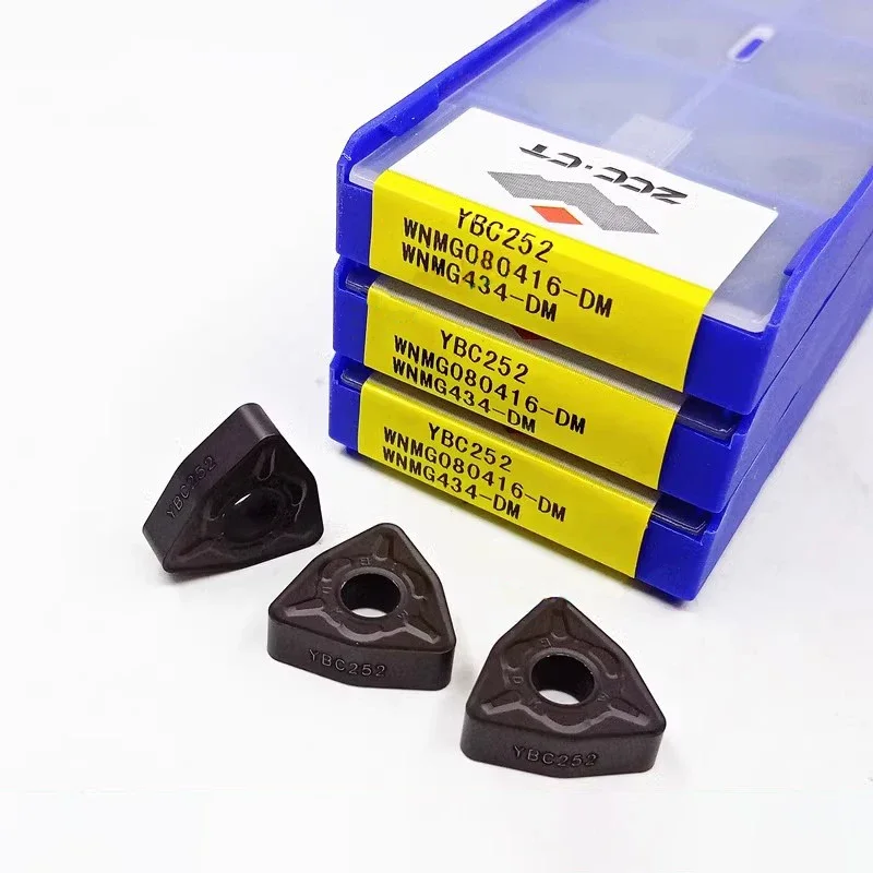 ZCC WNMG080416 外部旋削工具超硬インサート WNMG 080416 旋盤カッターツール旋削インサート
