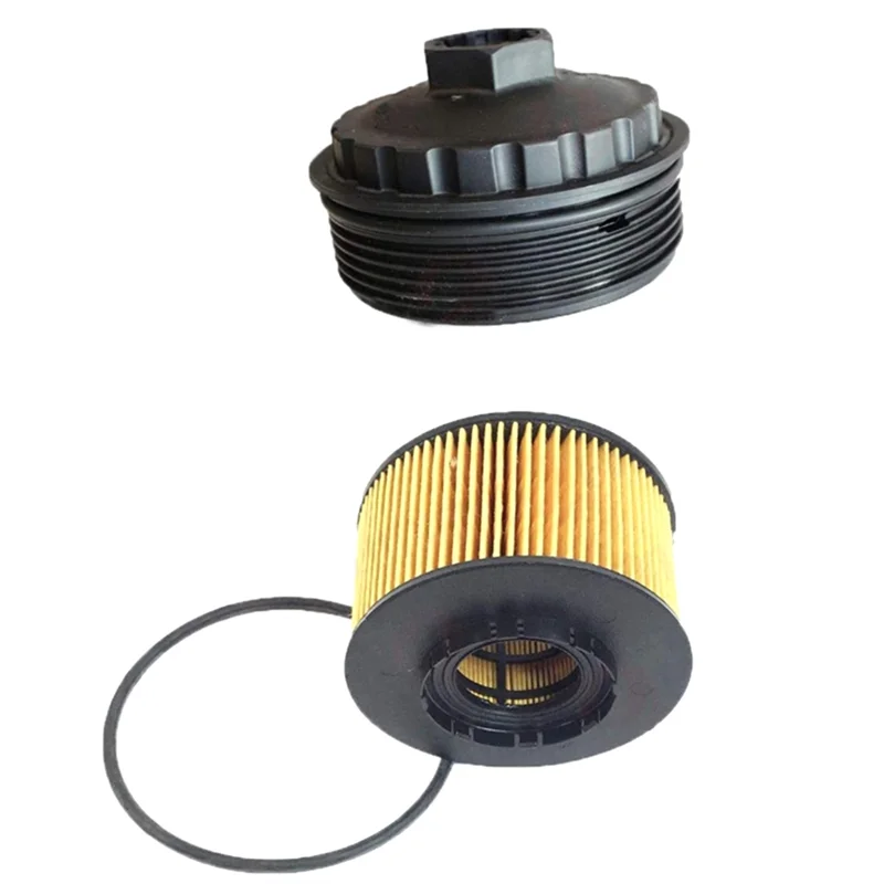 

A90Q-Engine Oil Filter With Housing Cap Seal Kit For Ford Transit MK6 Mondeo MK3 1088179 XS7Q6744AA