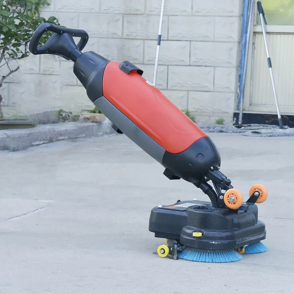 Floor Scrubber Industrial Workshop Floor Mopping Machine Shopping Mall Factory Electric Handcart Road Sweeper