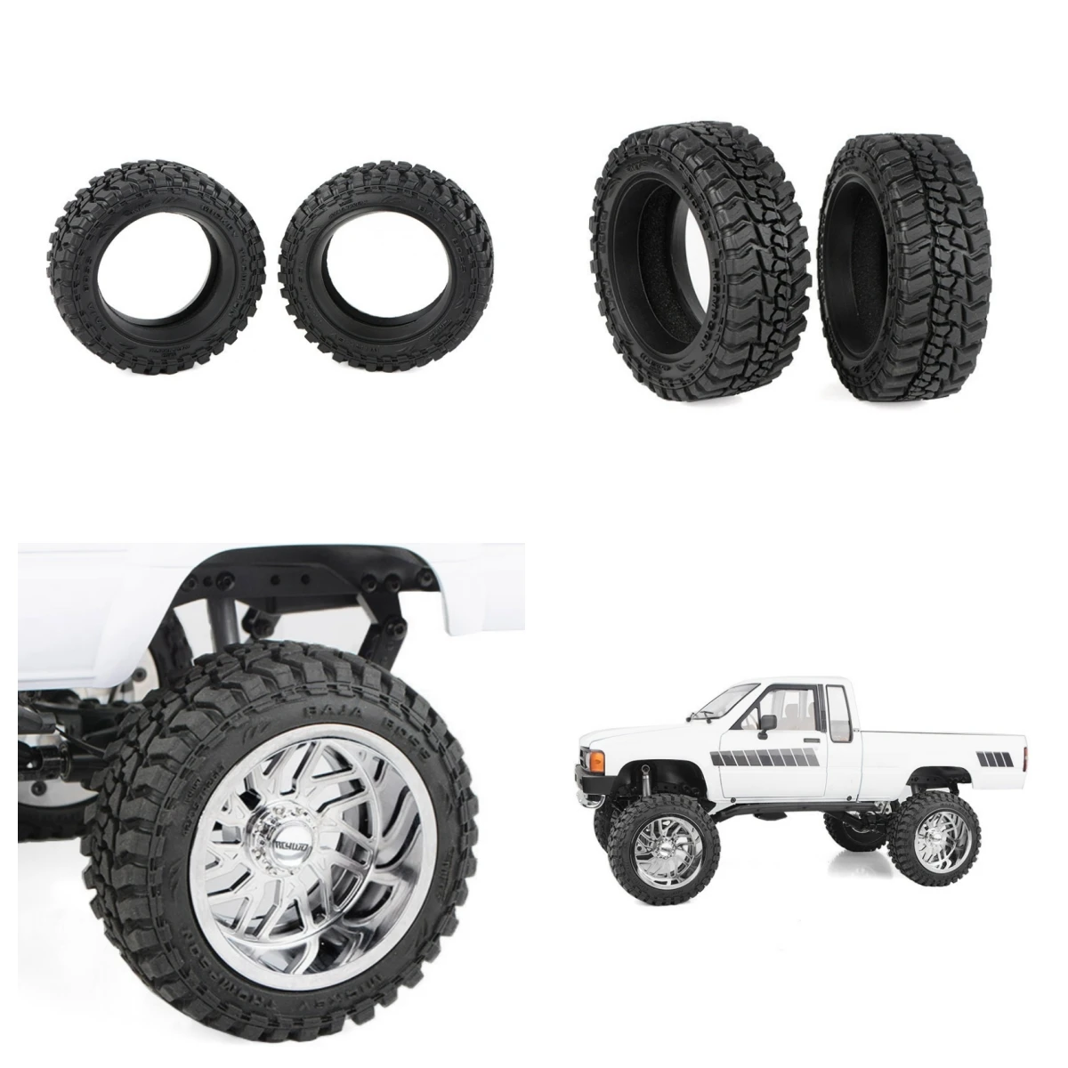 

RC4WD Mickey Thompson 2.6" Baja Boss M/T Scale Tires (2pcs)