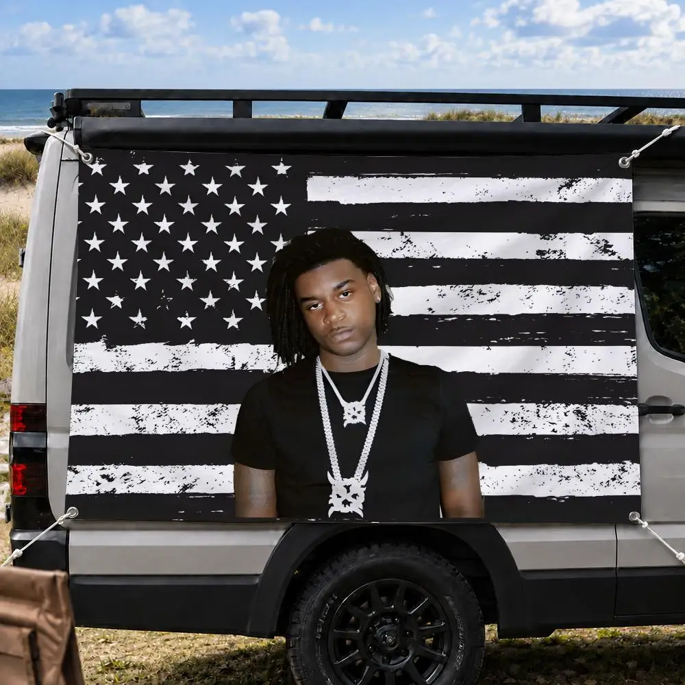 Ken Carson Opium Trap Rapper Flags Decorative Banners Suitable For Outdoor Camping Family Parties And Garden Walls Gift
