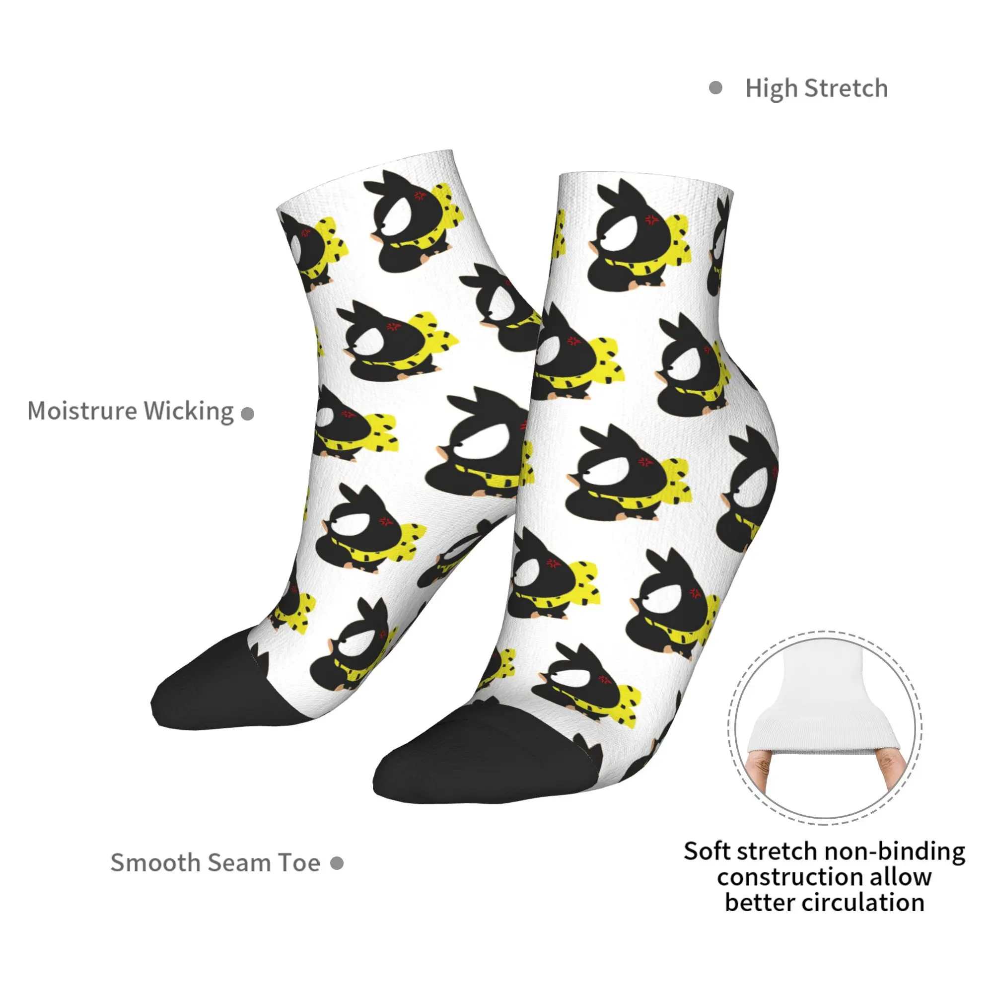 P Chan Ranma chaussettes Harajuku bas de haute qualité chaussettes toutes saisons accessoires pour cadeaux de noël unisexe