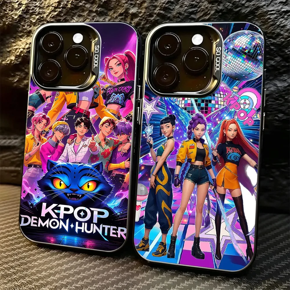 KPop Hunterss Phone Case for Samsung Galaxy S26 S25 S24 S23 S22 S21 S20 Note20 FE Ultra Edge Plus 4G 5G Anti Fall Cover