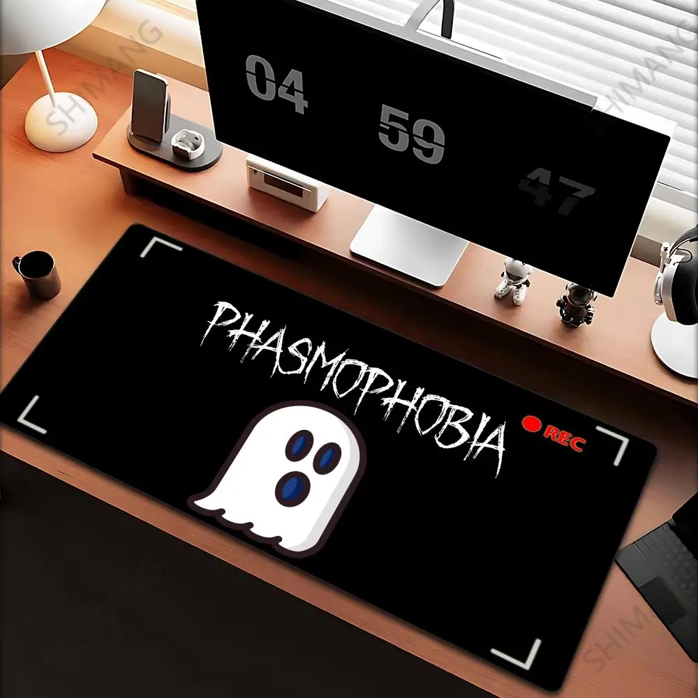 

Mouse Pad Non-Slip Rubber Edge locking mousepads Game play mats Multiplayer horror game Phasmophobia for notebook PC computer