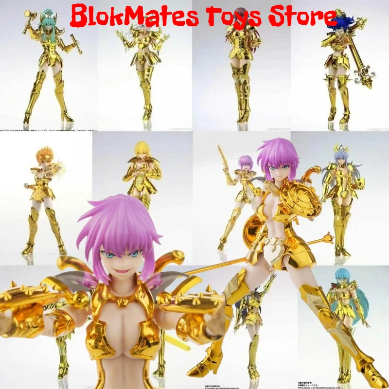 GT Saint Seiya Myth Cloth Virgo Verna Gemini Cheryl Cancer Pamela Capricorn Andrea Aquarius Mamie Pisces Aries Holy Figure