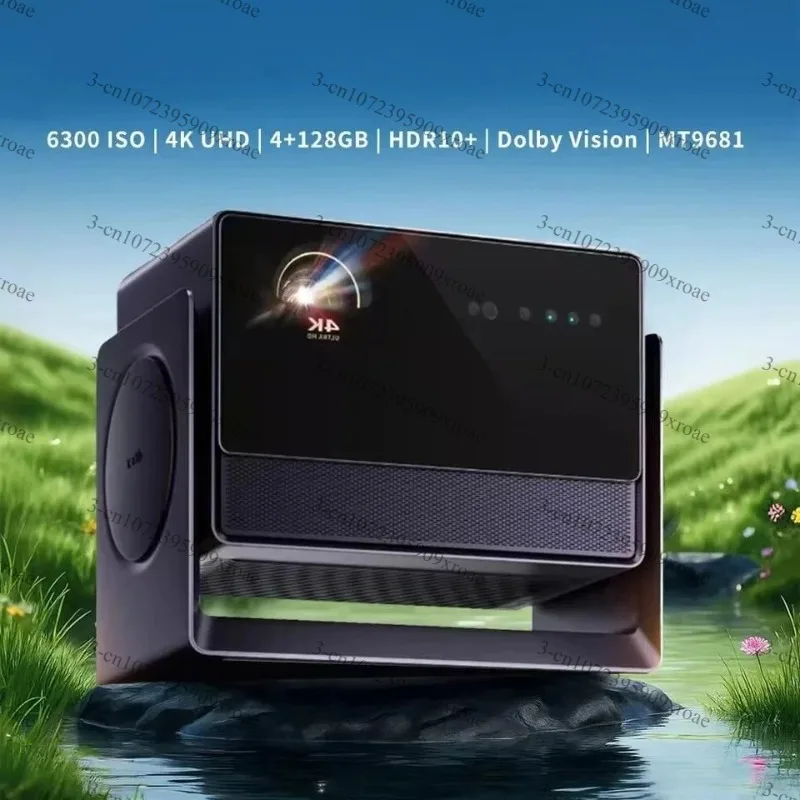 4K Tri-Color Laser Home Projector 5800 CVIA Lumens Liquid Cooling 3D Smart Cinema Device