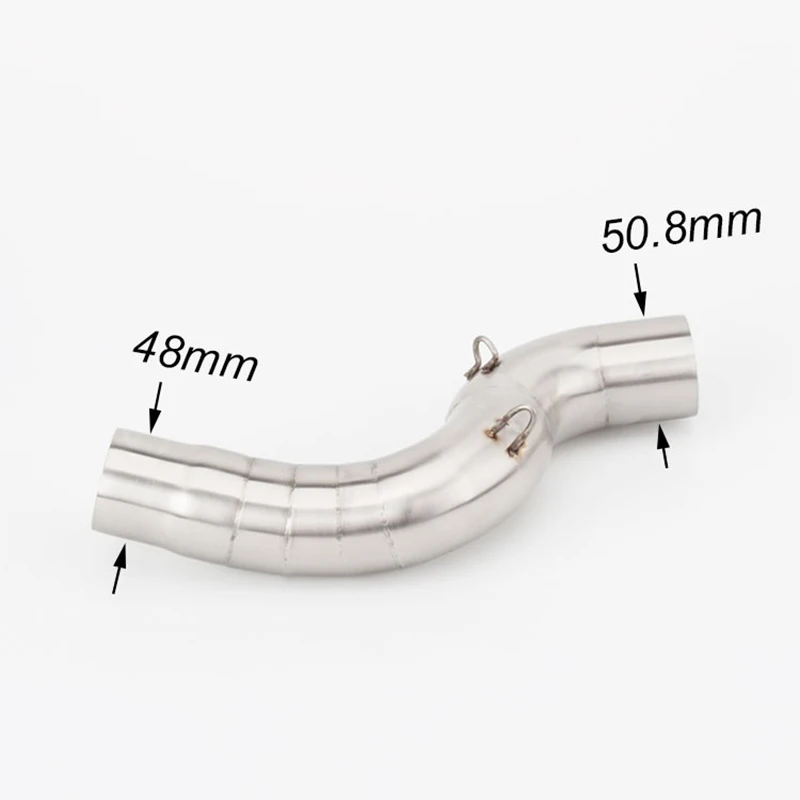ZX6R ZX-6R 636 Motorcycle Carbon Fiber Exhaust Muffler Mid Link Pipe for Kawasaki ZX6R 2007-2008 636 2004-2008