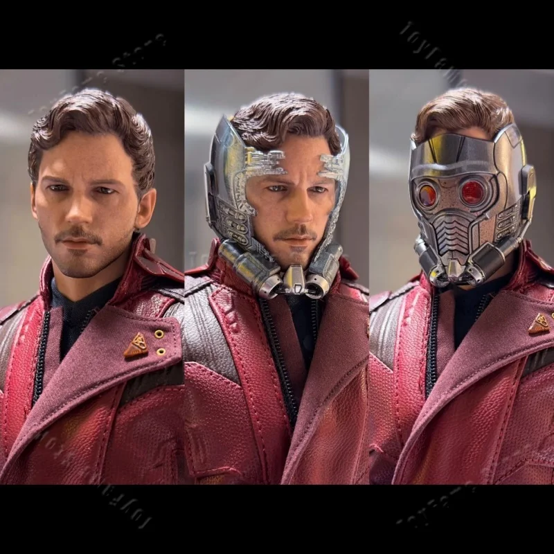 Figura de Anime Original Hottoys Ht Mms539, Chris Pratt, Star Lord, Peter Quill, Star Lord 3.0, Modelo 1:6, Set Completo de Colección