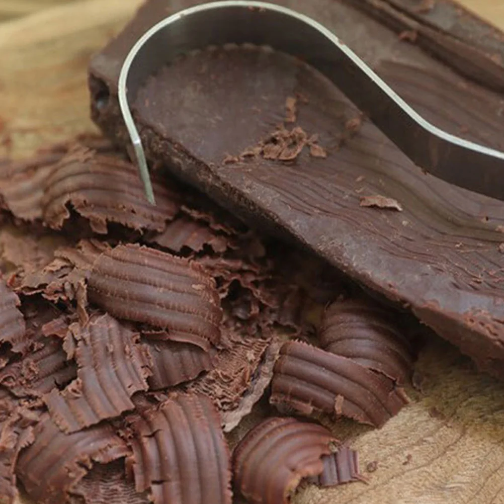 

2pcs Chocolate Stainless Steel Cheese Scraper Butter Knife For Butter Scraper Hard Chocolate Cheese Kitchen Tool