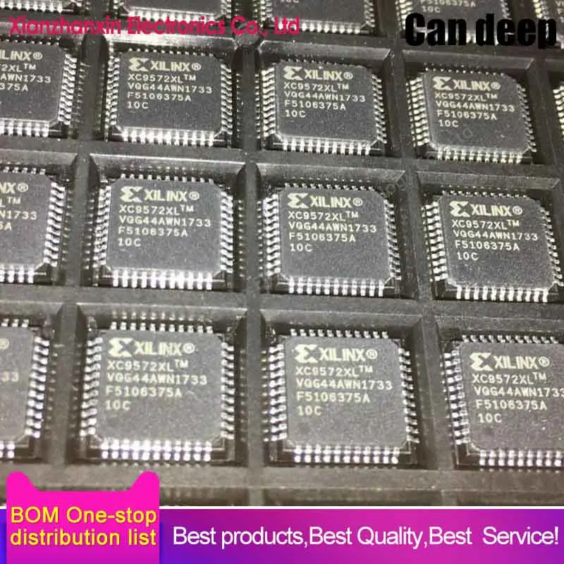 1pcs/lot XC9572XL-VQG44 XC9572XL-VQ44 XC9572XL QFP44  Programmable gate array (fpga) chip