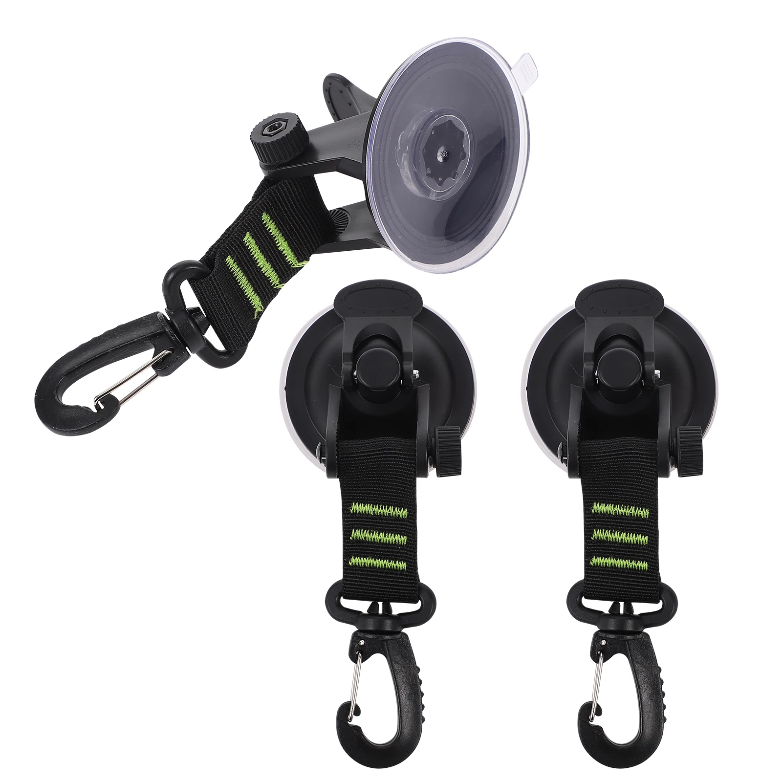 

3Pcs Suction Cup Hooks Portable Lightweight Strong Durable Outdoor Camping Tarp Securing Tie Down Anchor Glass Fiberglass