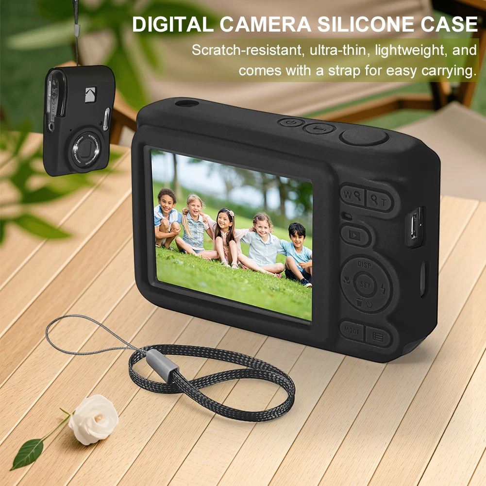 ل KODAK PIXPRO FZ45 غطاء كاميرا رقمية ارتداء مقاومة سليم صالح حقيبة الكاميرا غطاء الجسم كاميرا السفر في الهواء الطلق كاميرا حماية