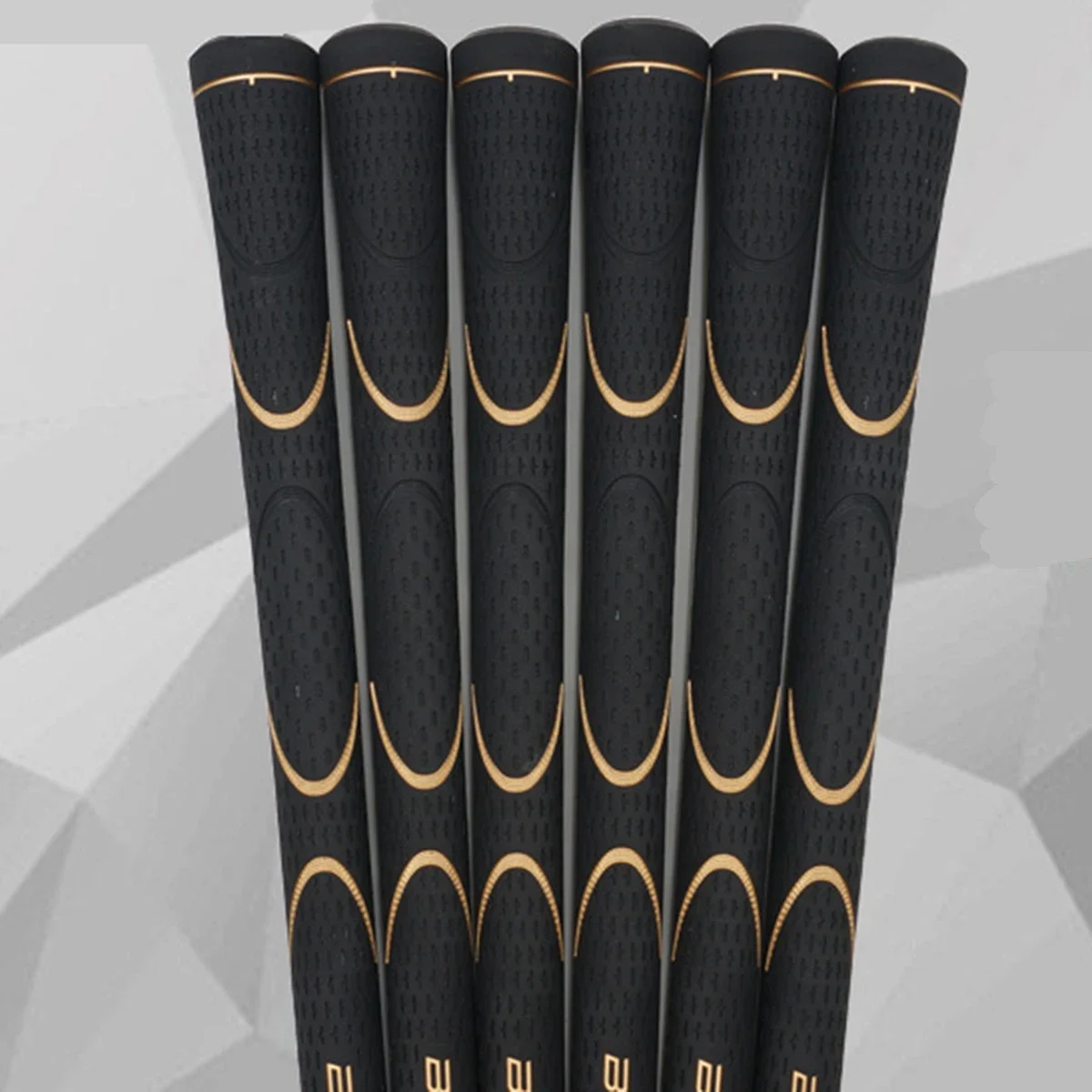 10 قطع من مقابض الجولف للرجال والنساء مادة مطاطية قياسية/قبضة نادي الجولف تحت الحجم #1